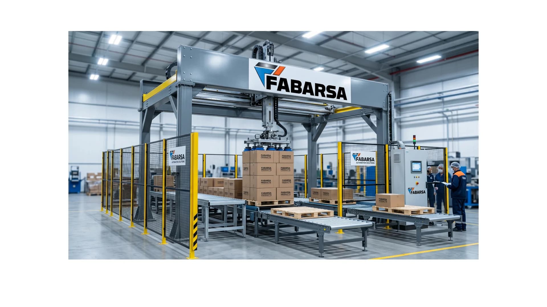 Gantry Robot Sistemleri | Yüksek Hızlı Taşıma Çözümleri – Fabarsa